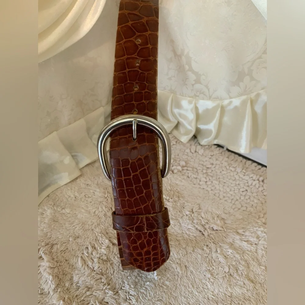 WOMENS ALLIGATOR BELT